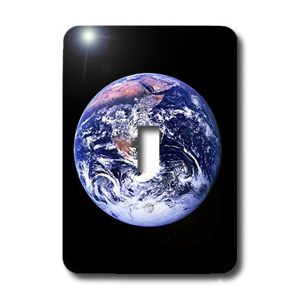3dRose lsp_1246_1 Planet Earth Single Toggle Switch