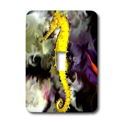 3dRose lsp_956_1 Sea Horse Single Toggle Switch