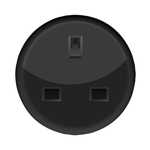 TUYA 10A UK Smart Plug, Home Power Socket Wireless WIFI Remote/Voice Control Timing, Work with Alexa Google Assistant, No Hub Required