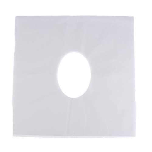 Baosity 100x Face Cradle Covers Headrest Covers for Massage Tables  and  Massage Chairs - White