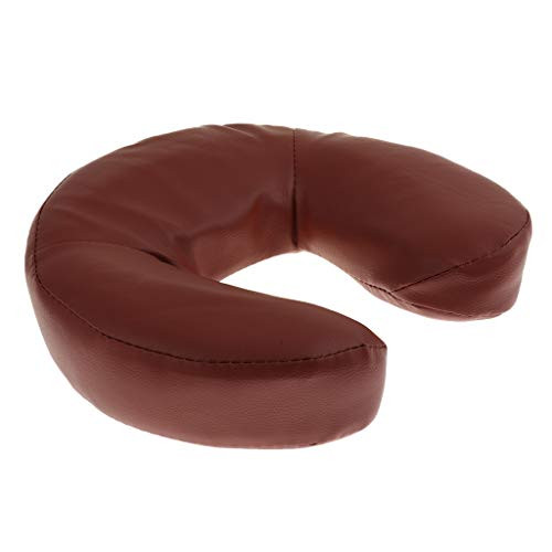 shamjina Massage Table Bed Face Down Cradle Cushion Pillow for SPA Salon - Red