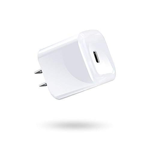 ANBURT 20W Mini USB-C Wall Charger PD 3.0 Power Adapter Plug for iPhone 12/12 Mini/12 Pro Max, iPhone SE 2, iPhone 11/11 Pro/11 Pro Max/X/XS/XS Max/XR, iPad, Airpods