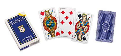 Dal Negro Milanese Extra Playing Cards Blue