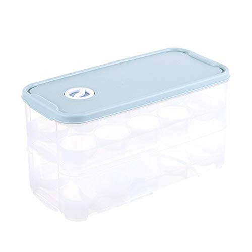 Egg Storage Box, Fridge Egg Holder, Deviled Egg Tray, Freezer Egg Tray Box, Egg Storage Container, Egg Dispenser Box, Egg Case Plastic Organizer