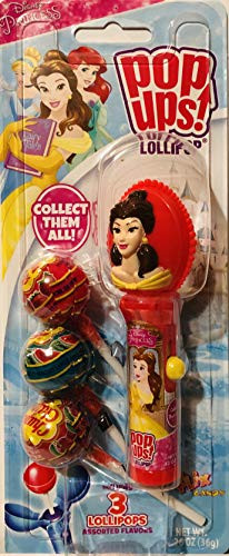 Disney Princess Pop Ups Lollipop Case with Chupa Chups Lollipops -Rapunzel-