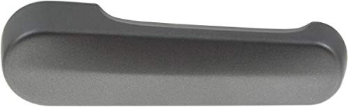 Evan-Fischer Rear Interior Door Handle Compatible with 2011-2017 Honda Odyssey Side Sliding Door Silver Gray Plastic Passenger or Driver Side