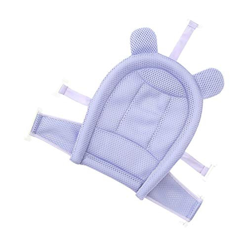 EXCEART Baby Bath Seat Support Net Adjustable Baby Shower Net Bathtub Sling Shower Mesh Bathing Cradle Rings for Tub EXCEART Baby Bath Seat Support Net Adjustable Baby Shower Net Bathtub Sling Shower Mesh Bathing Cradle Rings for Tub