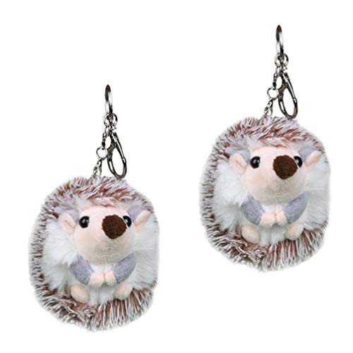 Amosfun 2pcs Hedgehog Keychains Plush Hamster Keychains Stuffed Animal Pendant Keyring Plush Key Holder Pendant Key Rings Bag Hanging Pendant Purse Backpack Handbag Charms Amosfun 2pcs Hedgehog Keychains Plush Hamster Keychains Stuffed Animal Pendant Keyring Plush Key Holder Pendant Key Rings Bag Hanging Pendant Purse Backpack Handbag Charms