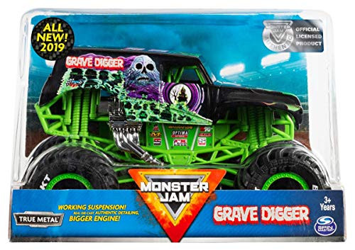 Hot Wheels Monster Jam 1:24 Scale Grave Digger BKT New 2019