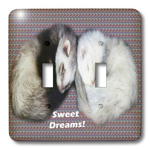 3dRose lsp_17286_2 Sleeping Ferrets Toggle Switch 3dRose lsp_17286_2 Sleeping Ferrets Toggle Switch