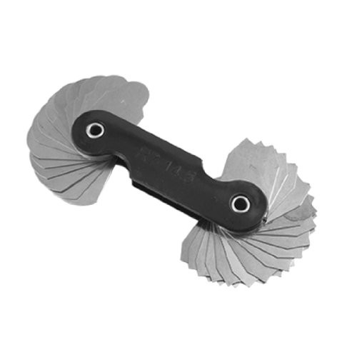 IIVVERR Concave Convex R7-14.5mm Radius Gauge Measure Tool -Concave Convex R7-14.5mm Radius Gauge Measure Tool