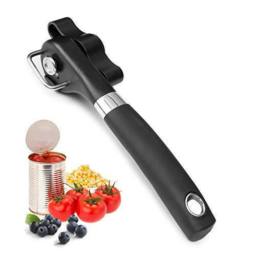 Safe Cut Can Opener, LISA ENJOYMENT Smooth Edge Can Opener Handheld Manual Can Opener no Sharp Can Edges with Comfy Grip Stainless Steel Cutting Can Opener for Kitchen and Restaurant Safe Cut Can Opener, LISA ENJOYMENT Smooth Edge Can Opener Handheld Manual Can Opener no Sharp Can Edges with Comfy Grip Stainless Steel Cutting Can Opener for Kitchen and Restaurant