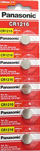 Panasonic CR1216 3 Volt Lithium Coin Battery 25 Pack