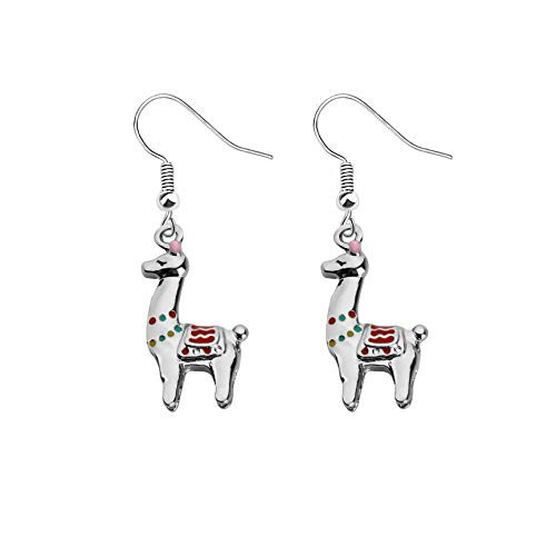 CENWA Llama Lover Jewelry Tiny Llama Earrings Alpaca Earrings Kawaii Alpaca Gift Animal Earrings Llama Jewelry -Llama Earrings- CENWA Llama Lover Jewelry Tiny Llama Earrings Alpaca Earrings Kawaii Alpaca Gift Animal Earrings Llama Jewelry -Llama Earrings-