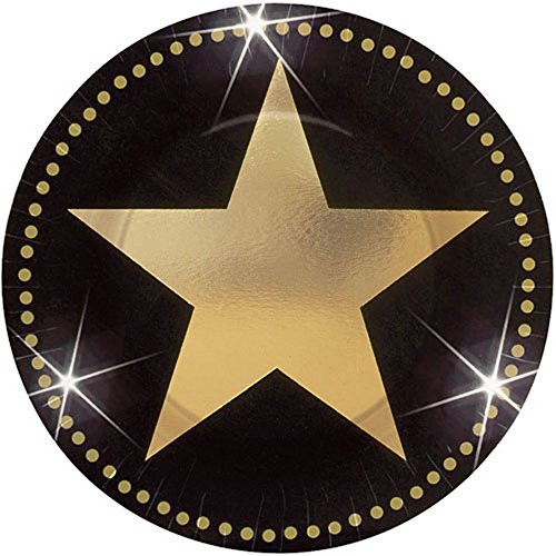 Star Attraction Paper Dessert Plate 8ct