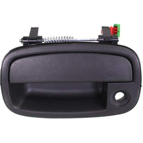 Evan-Fischer Exterior Door Handle for Sportage 95-02 Front LH Outside Textured Black Left Side