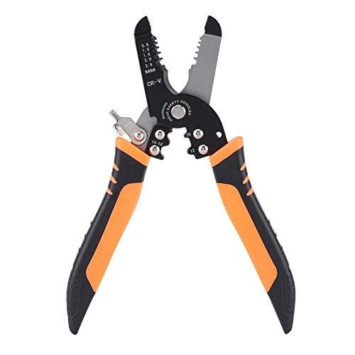 Multi-function Electrician Wire Stripper Plier Cable Cutter for Stripping Crimping Clamping Cutting Hand Tool