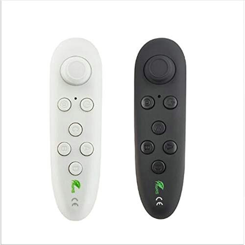 Calvas Wireless Bluetooth Gamepad Update VR Remote Controller For Android Joystick Game Pad Control For 3D Glasses VR BOX - -Color: Black-