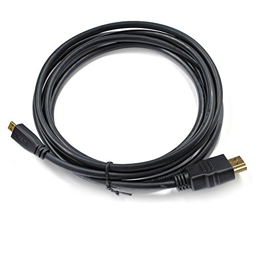Life-Tech 5FT Micro HDMI to HDMI Cable Cord for Nikon Coolpix P610 P900 P610s S6900 S9500 S9700 S9900 S9700s S9900s