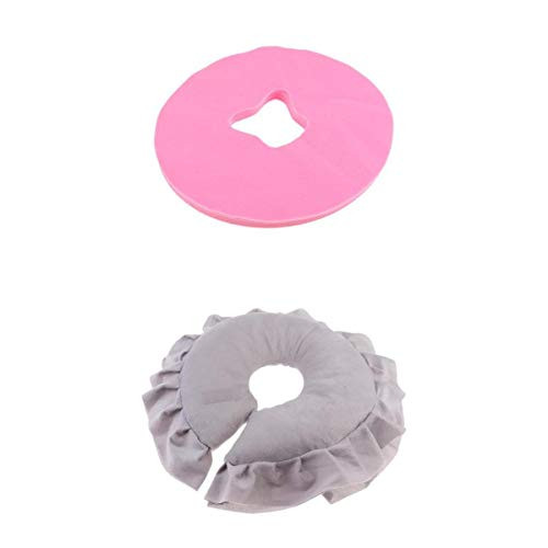 yotijar Pillow Face Headrest Cradle Cushion with 100Counts Covers for Massage Tables