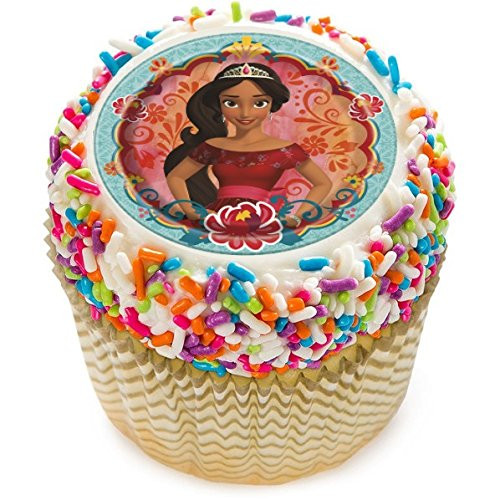 12 Edible Elena of Avalor Cupcake toppers - cake decorations for cupcakes or muffins - UNCUT Edible Wafer Paper