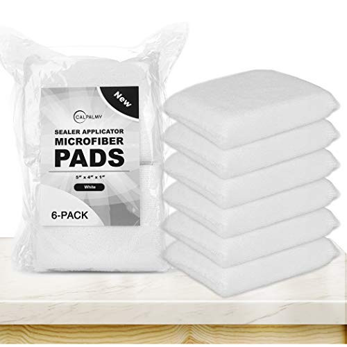 Professional Microfiber Sealer Applicator Pad The Perfect Tool to Apply Sealer to All Natural Stone and Tile Like Marble, Granite, Concrete and Slate -White- Professional Microfiber Sealer Applicator Pad The Perfect Tool to Apply Sealer to All Natural Stone and Tile Like Marble, Granite, Concrete and Slate -White-