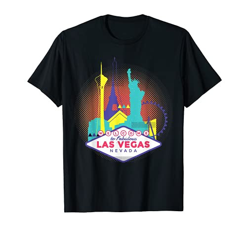 Vintage Las Vegas Nevada - Las Vegas Strip Casino Vacation T-Shirt
