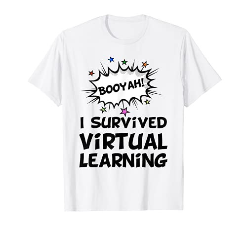 I Survived Virtual Learning End Of Year Remote Teacher Funny T-Shirt