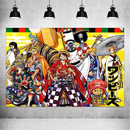 Anime Backdrop Poster Background Wall Hanging Anime Backdrop Birthday Decoration Banner Party Supplies Photography Background Photo Studio Props