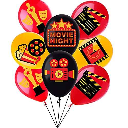 Hollywood Movie Party Decorations Hollywood Movie Party Balloons for Movie Night Birthday Party Hollywood Party Supplies Hollywood Movie Party Decorations Hollywood Movie Party Balloons for Movie Night Birthday Party Hollywood Party Supplies