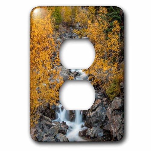 3dRose lsp_210043_6 USA, Colorado. Cascading Creek in San Juan Mountains. 2 Plug Outlet Cover 3dRose lsp_210043_6 USA, Colorado. Cascading Creek in San Juan Mountains. 2 Plug Outlet Cover