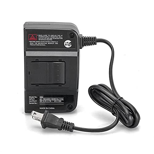 AC Adapter Charger for Nintendo 64 N64, RGEEK N64 Charger AC Adapter Power Supply Fast Charging Kit for Nintendo 64 N64