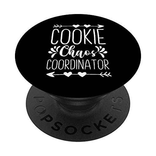 Funny Scout For Girls Cookie Chaos Coordinator Women Gift PopSockets Grip and Stand for Phones and Tablets Funny Scout For Girls Cookie Chaos Coordinator Women Gift PopSockets Grip and Stand for Phones and Tablets