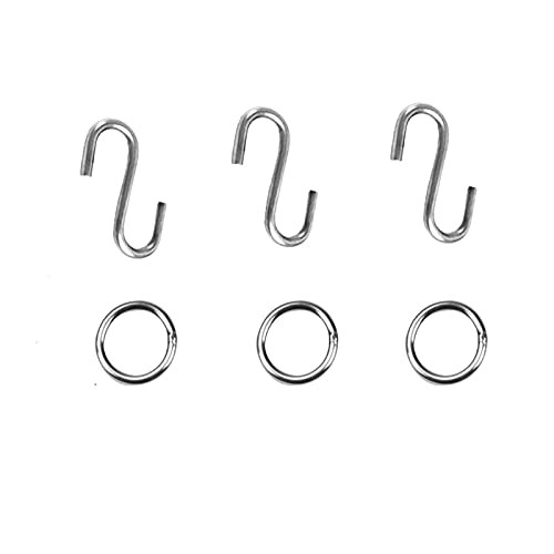 Car Door Dent Repair, S-Hook and O-Rings, Manual Dent Repair Tools -6- Car Door Dent Repair, S-Hook and O-Rings, Manual Dent Repair Tools -6-