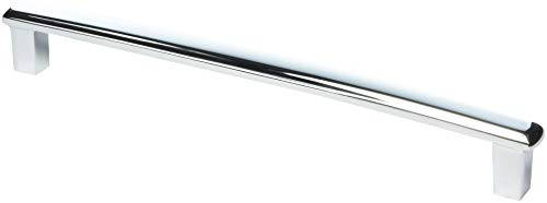 Baldwin Estate 4359.260 Severin Fayerman Straight Solid Brass Appliance Pull in Polished Chrome, 12"