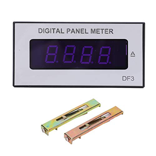 Eujgoov BERM Digital Panel Meter Digital Display Voltage Current Measuring Tools DF3 DC10A 220V