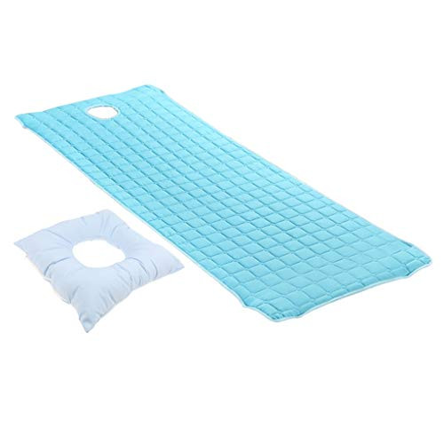 LoveinDIY Ultra Soft Massage Bed Mattress Sheet  plus Face Cradle Cushion Pillow Pad Set