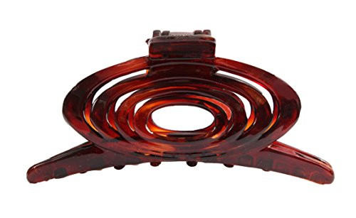 Caravan Celluloid Acetate Tortoise Shell Galaxies Hair Claw, 0.5 Ounce