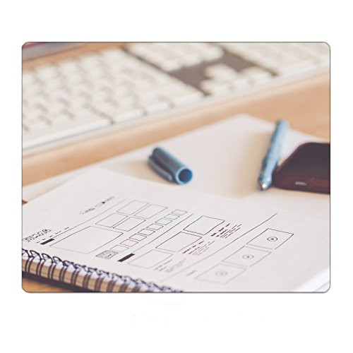 Sketching Website Layout Wireframes Mousepad Gaming Mouse Pad 9.8 11.8 inch