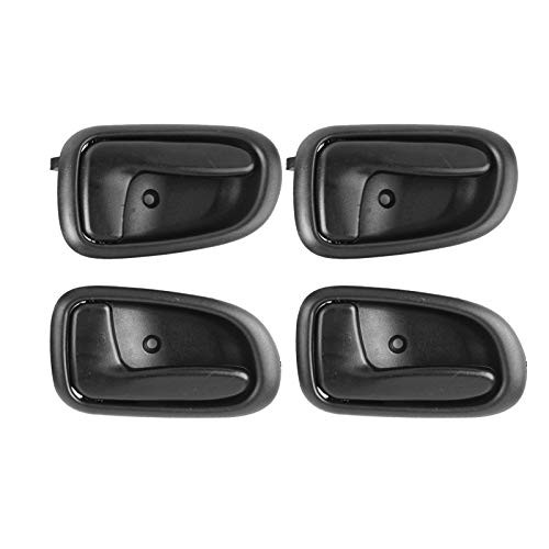 HHCSOP Front Rear Interior Inside Door Handle Replacement Driver Passenger Side for Toyota Corolla Geo Prizm 1993 1994 1995 1996 1997 - Black