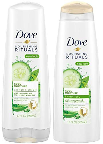 Dove Damage Therapy Cool Moisture Shampoo -12 oz- and Conditioner -12 oz-