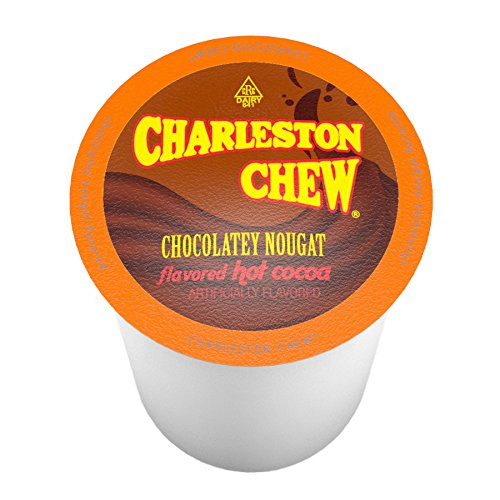 Charleston Chew Chocolate Hot Cocoa for Keurig K-Cup Brewers, 40 Count Charleston Chew Chocolate Hot Cocoa for Keurig K-Cup Brewers, 40 Count