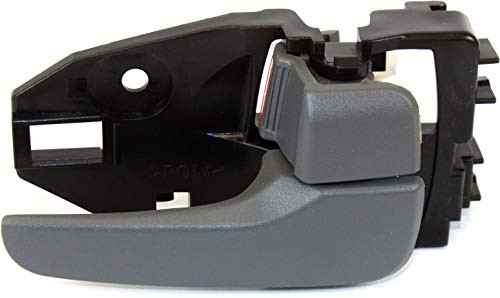 Evan-Fischer Interior Door Handle compatible with Mitsubishi Lancer 02-07 / OUTLANDER 03-06 Front OR Rear RH Inside Light Gray
