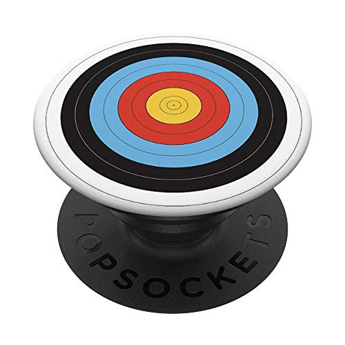 Archery Fans Target Bow Arrow Quiver Archer Gift Enthusiast PopSockets Grip and Stand for Phones and Tablets