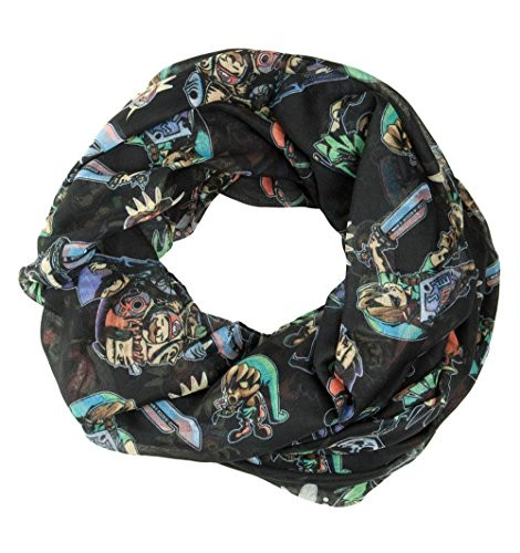 Nintendo Legend of Zelda Majoras Mask Infinity Viscose Scarf