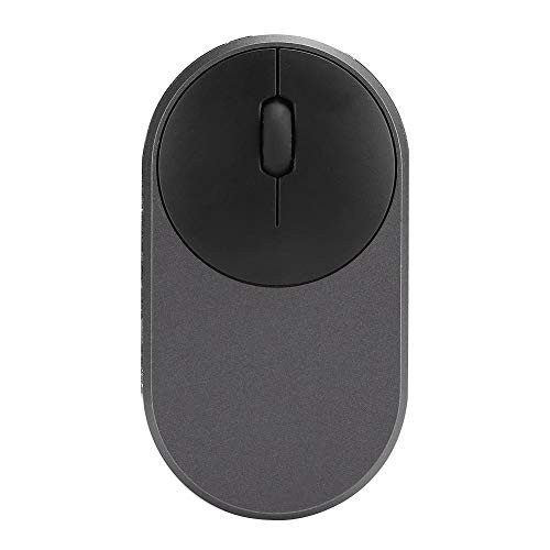Wireless for Bluetooth Mouse 3 Mode Gaming Mute Rechargeable Wireless Mice Durable and a Long Service Life for Notebook PC Laptop Computer Supplies-Pure Black-