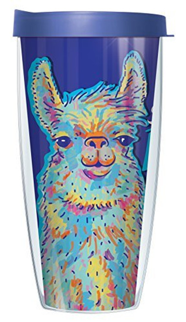 Drama Llama Tumbler Cup 22oz Mug with Lid