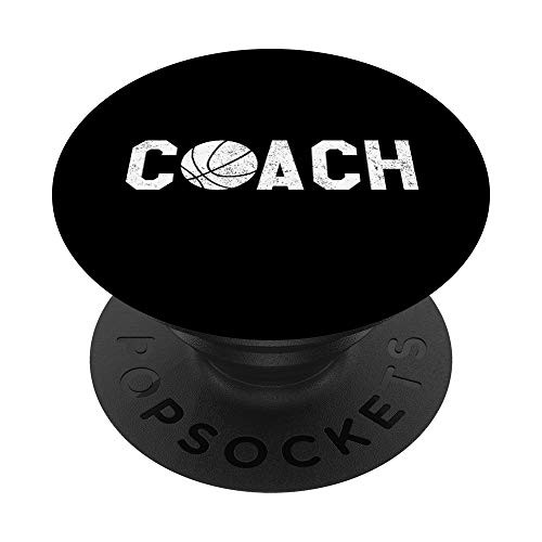 Basketball Coach - Basketball Coach Gift PopSockets Grip and Stand for Phones and Tablets