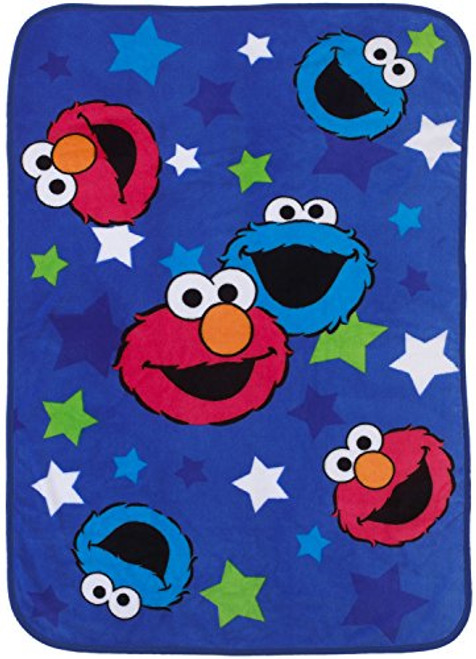 Sesame Street Toddler Blanket - Elmo & Cookie Monster Sesame Street Toddler Blanket - Elmo & Cookie Monster