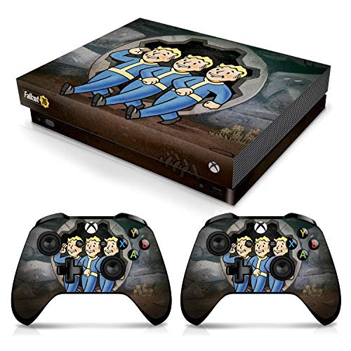 Controller Gear Officially Licensed Console Skin Bundle for Xbox One X - Fallout - Vault Boys